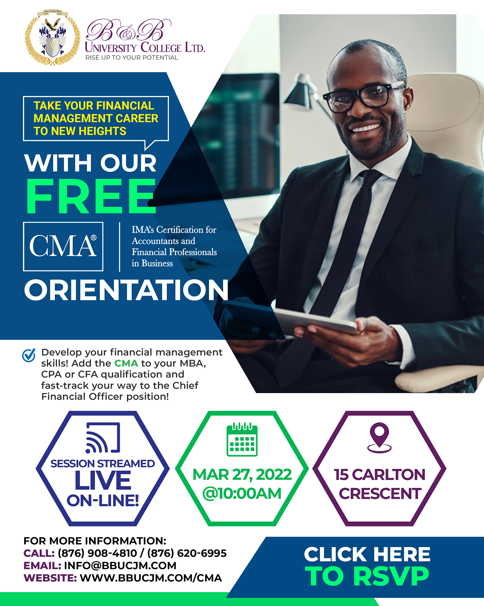 Cma Orientation Registration B B University College